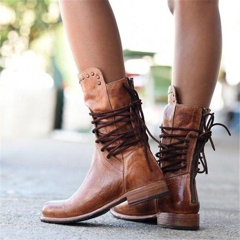 Ashley | Elegant boots with a comfortable heel