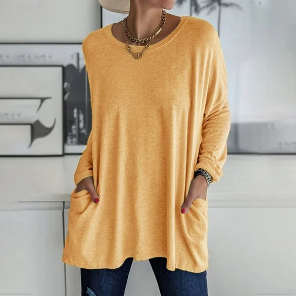 Mackenzie | Relaxed Long Sleeve Top