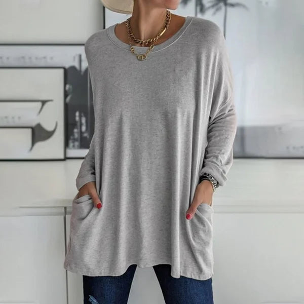Mackenzie | Relaxed Long Sleeve Top