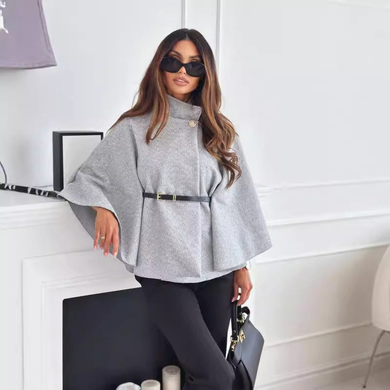 Rachel | Chic butterfly jacket with belt