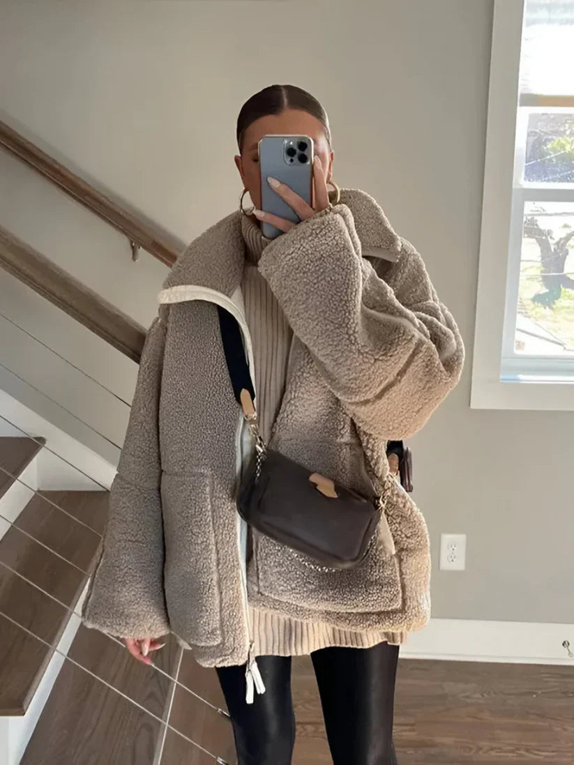 Teresa | Soft Teddy Coat