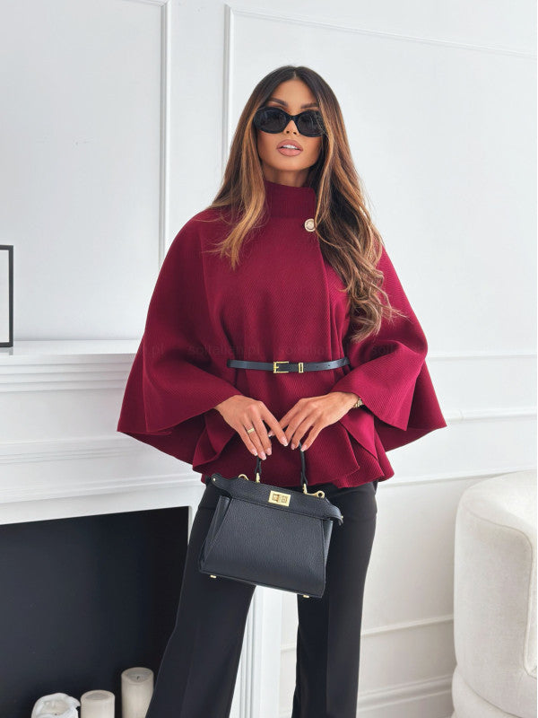 Rachel | Chic butterfly jacket with belt