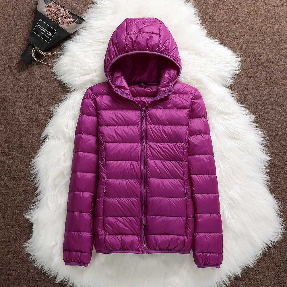 Mackenna | New waterproof jacket with white duck down padding