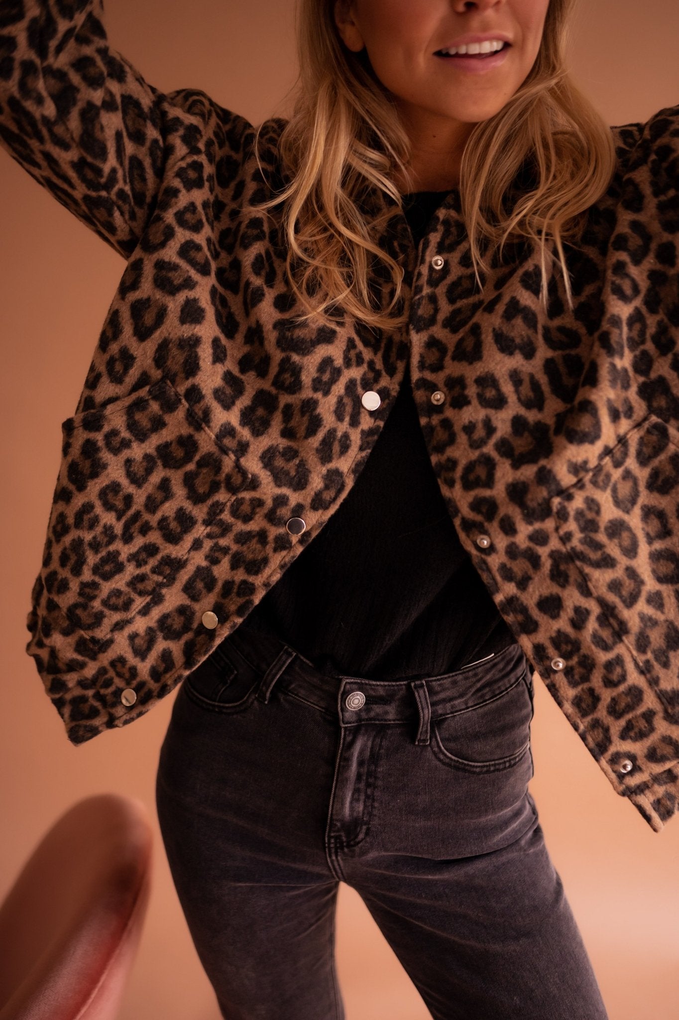 Cecilia | Trendy Leopard Jacket