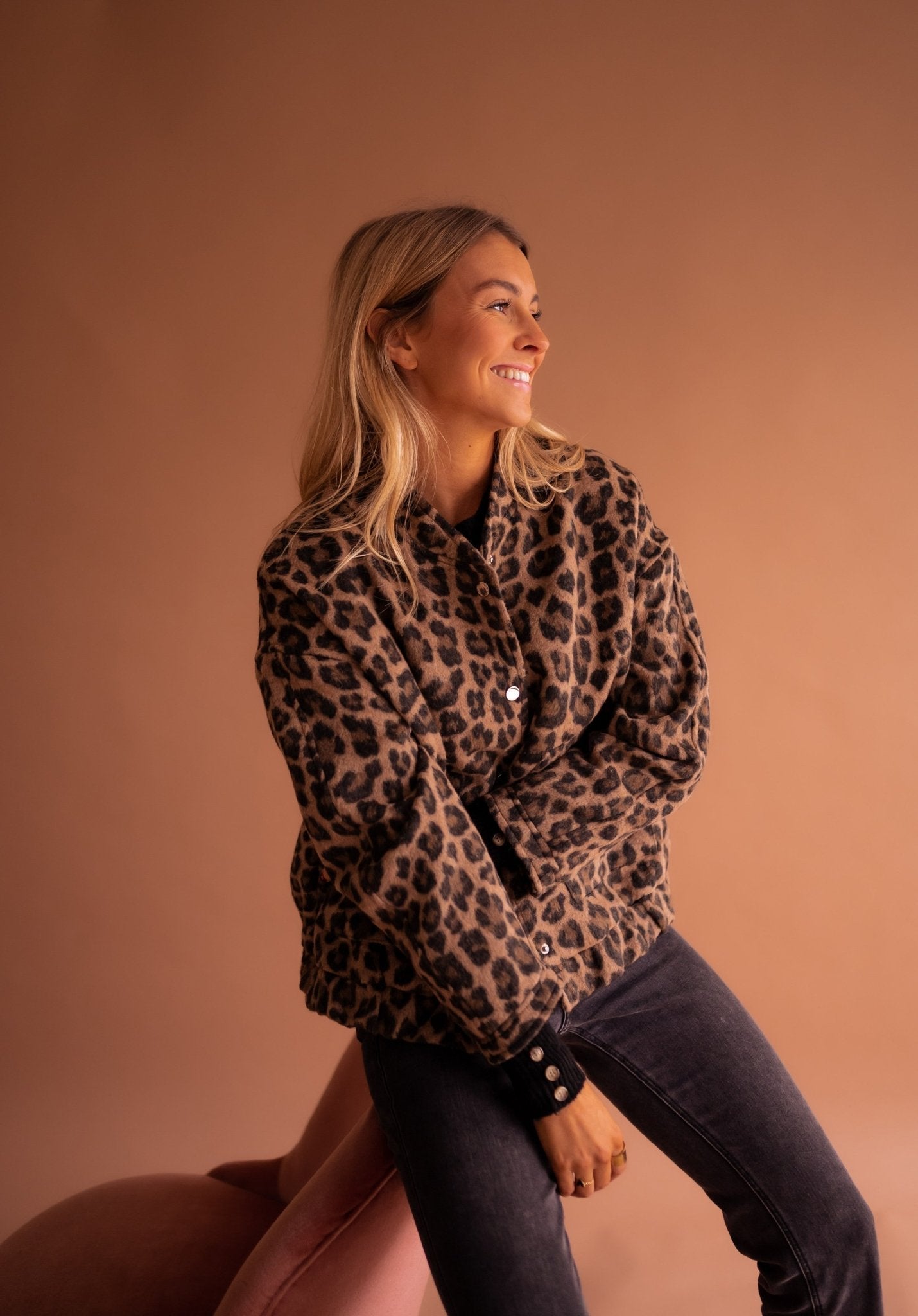 Cecilia | Trendy Leopard Jacket