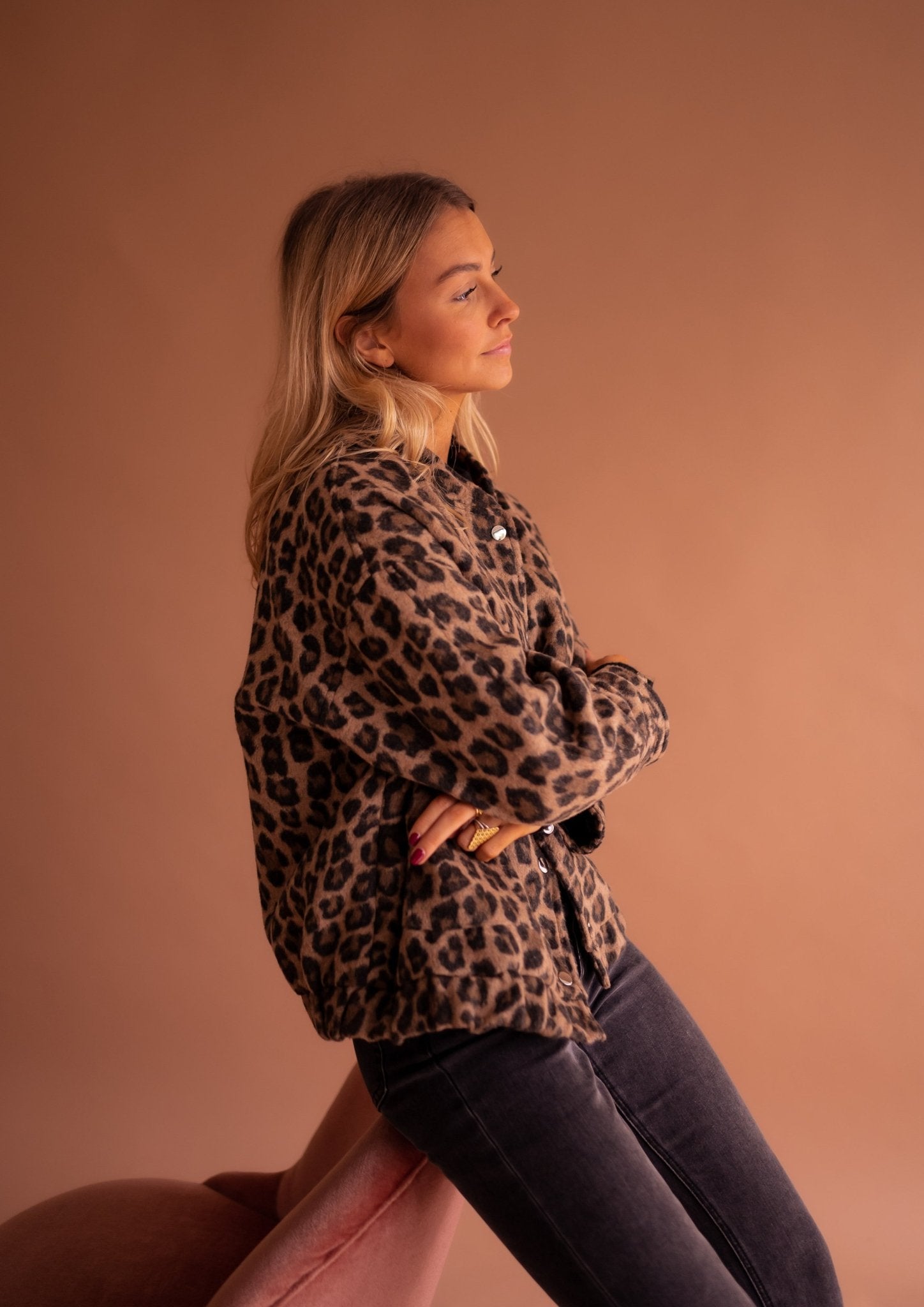Cecilia | Trendy Leopard Jacket