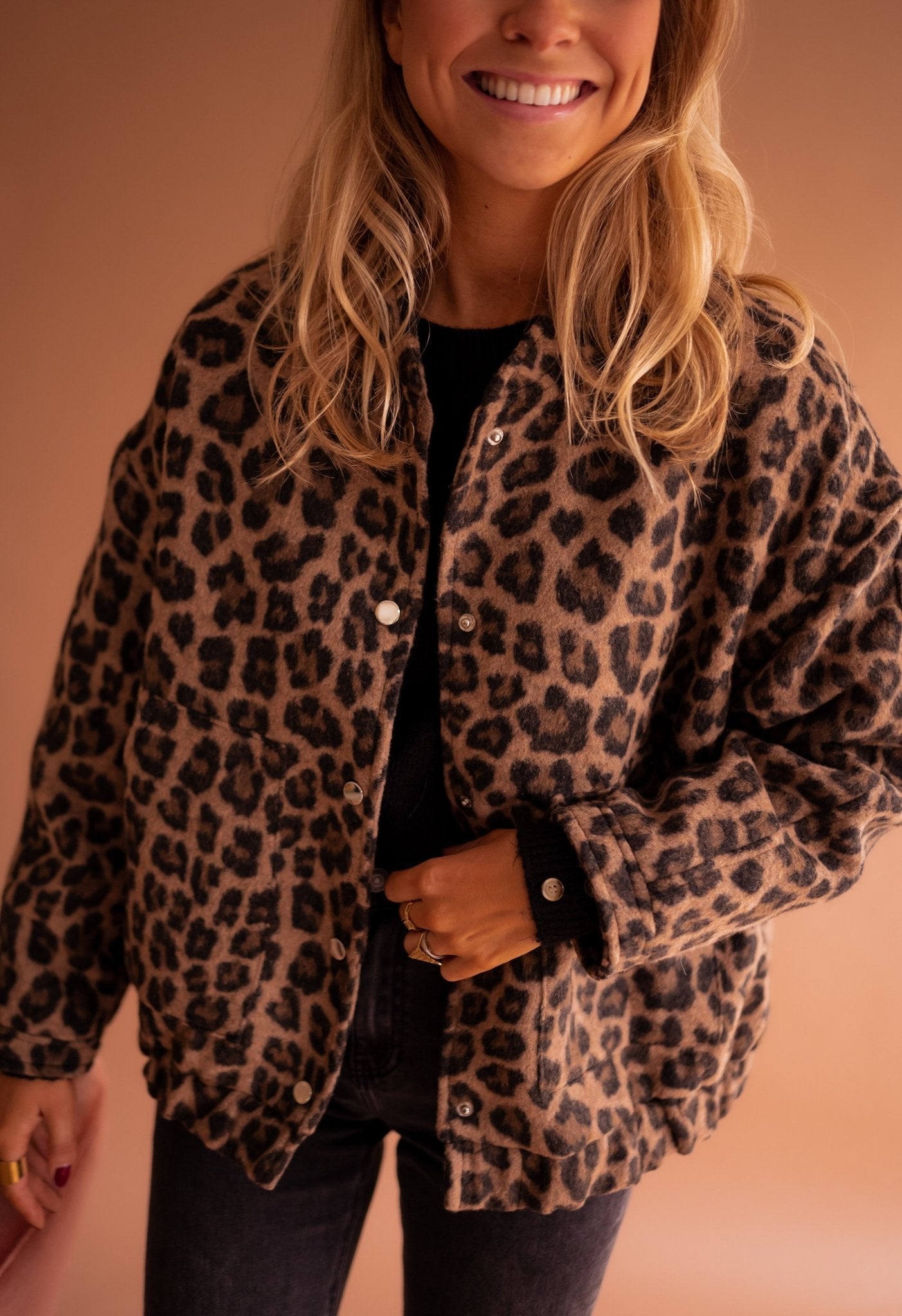 Cecilia | Trendy Leopard Jacket