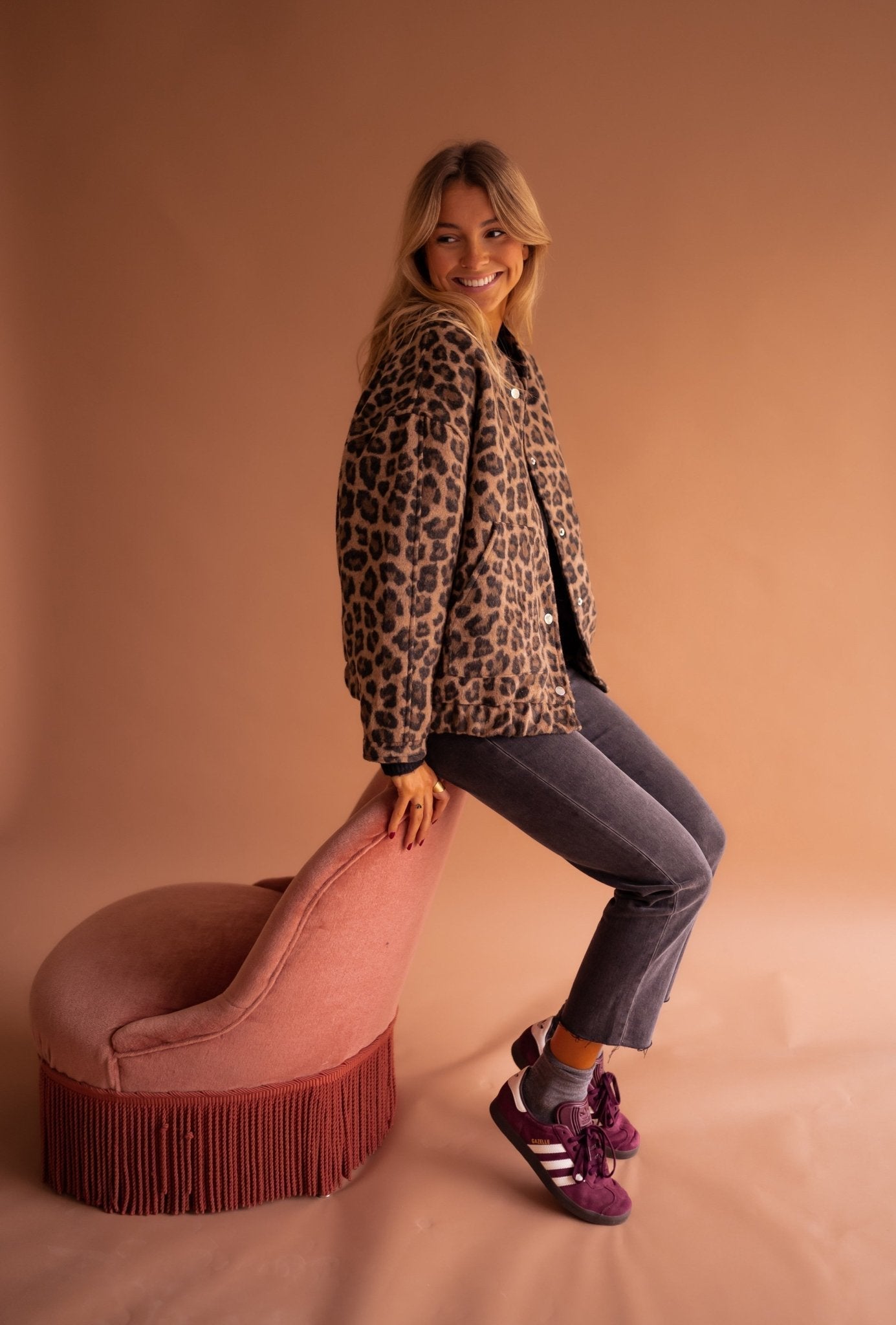 Cecilia | Trendy Leopard Jacket