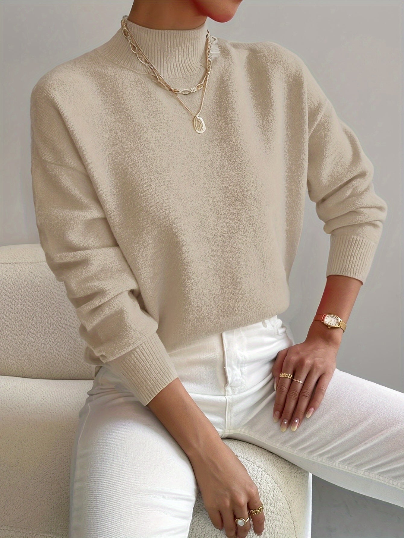 Maria | Elegant and Comfortable Turtleneck Sweater
