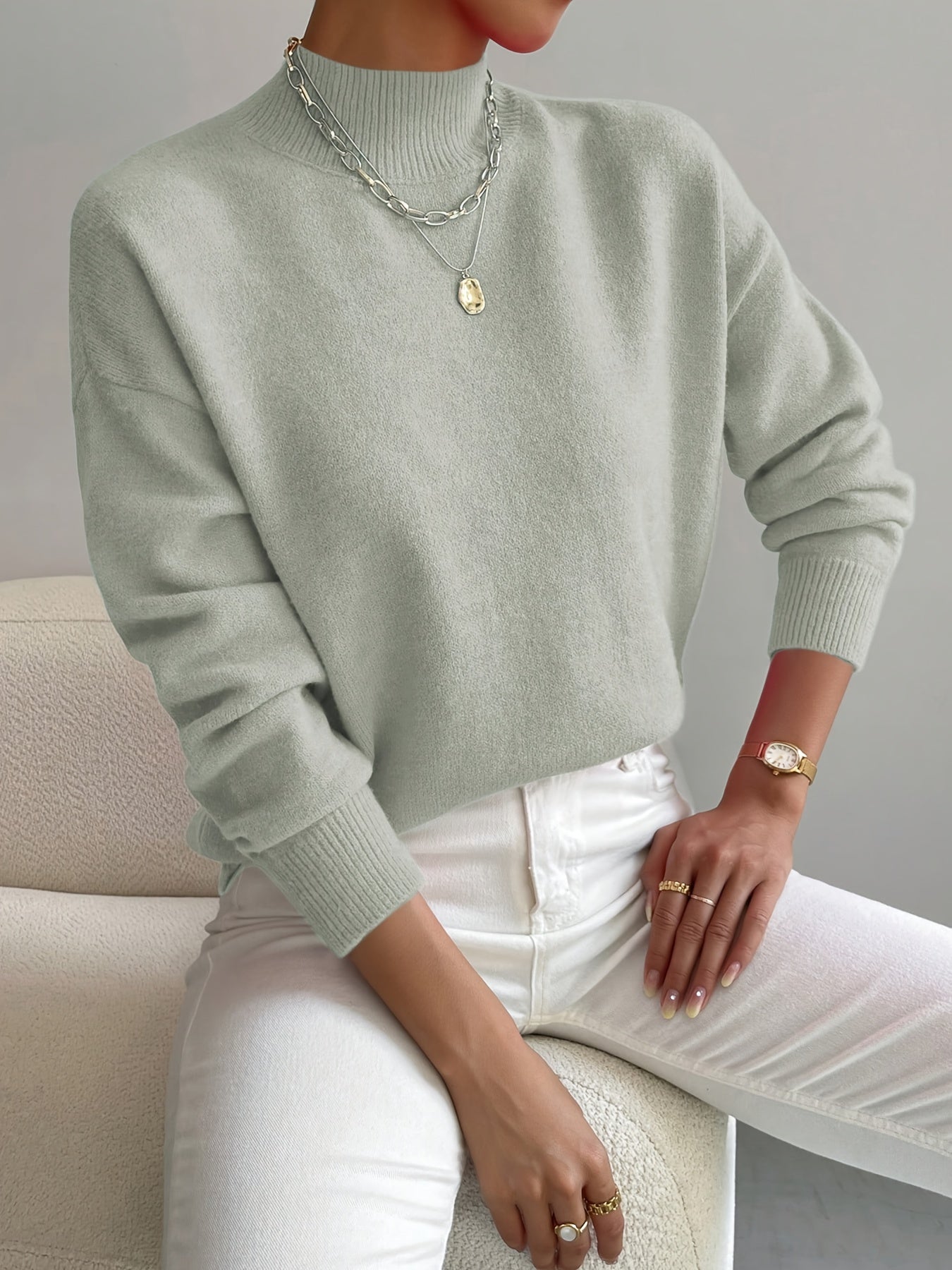 Maria | Elegant and Comfortable Turtleneck Sweater