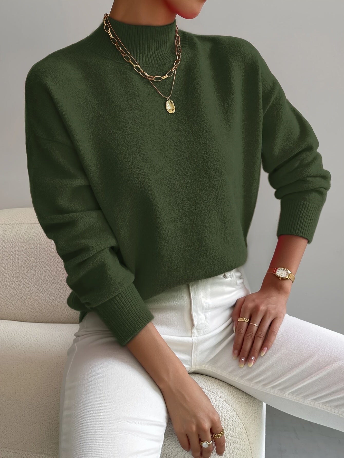 Maria | Elegant and Comfortable Turtleneck Sweater