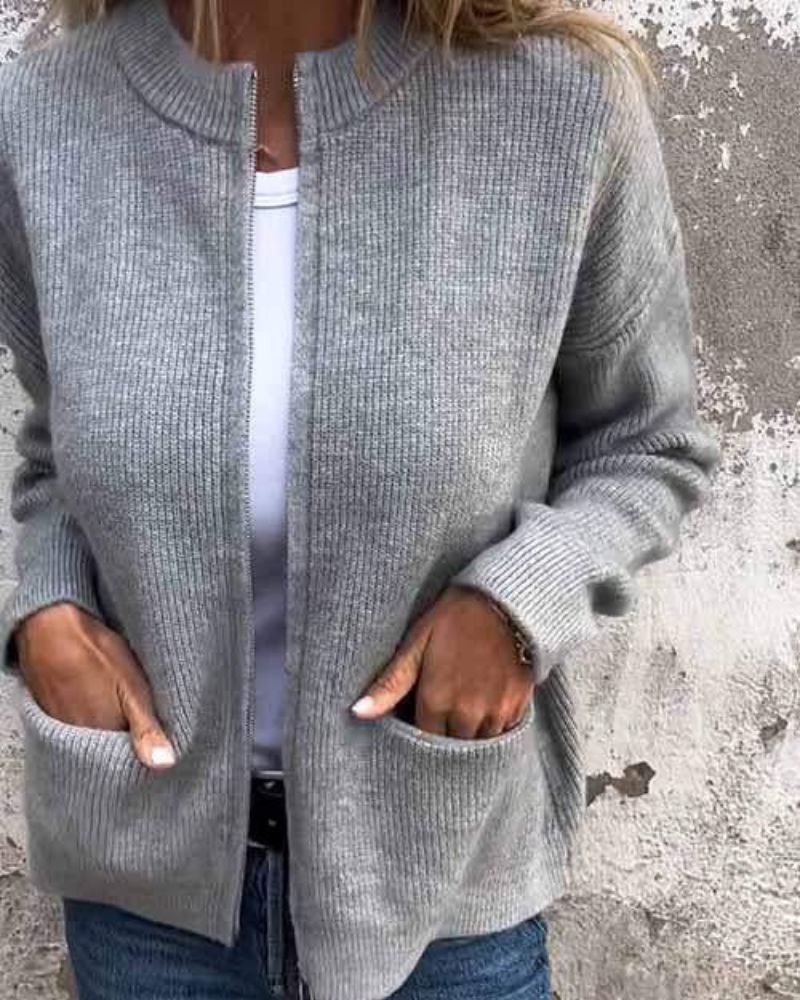 Aria | Cotton Knitted Cardigan
