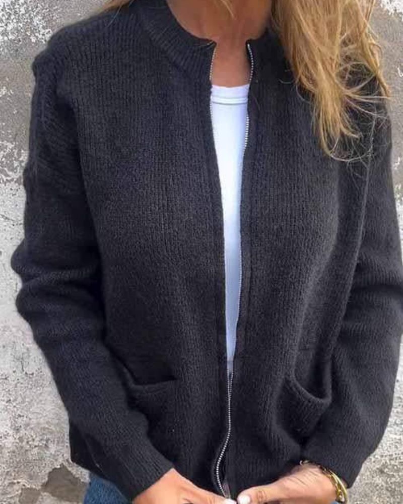 Aria | Cotton Knitted Cardigan