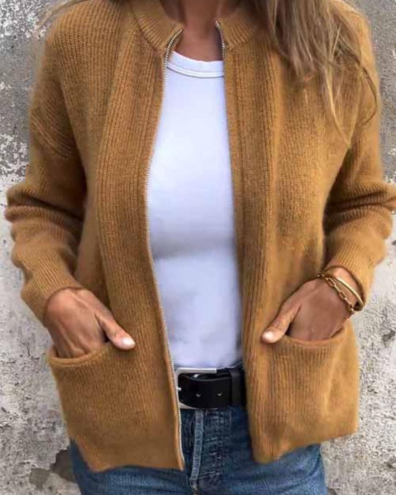 Aria | Cotton Knitted Cardigan