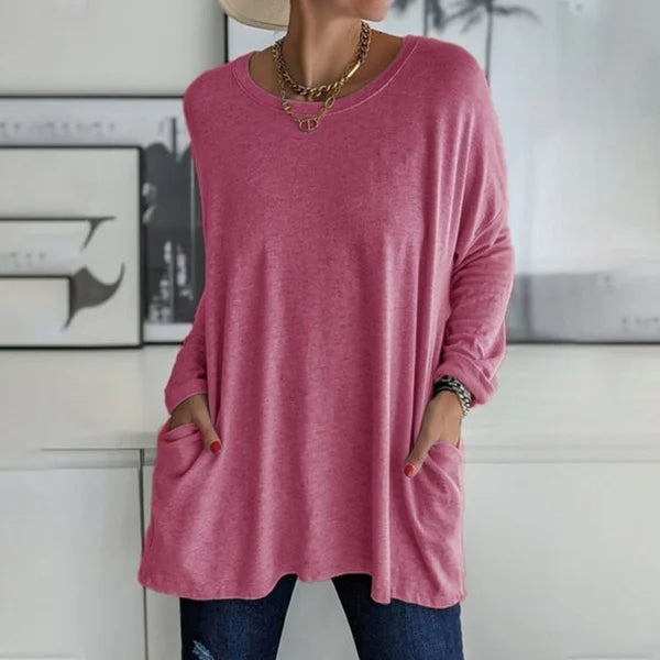 Mackenzie | Relaxed Long Sleeve Top