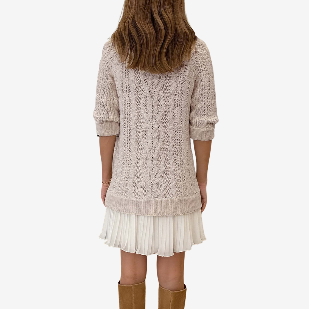 Monica | Knit Sweater Dress