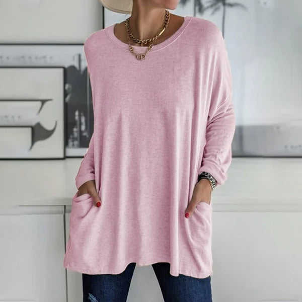 Mackenzie | Relaxed Long Sleeve Top