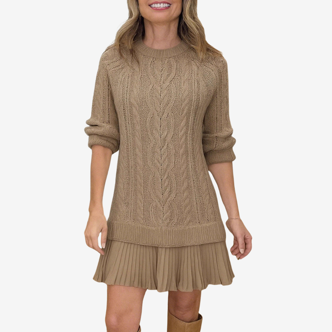 Monica | Knit Sweater Dress