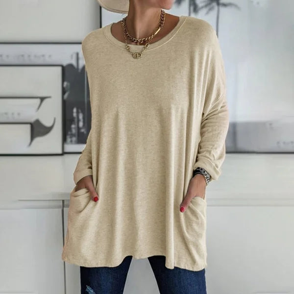 Mackenzie | Relaxed Long Sleeve Top