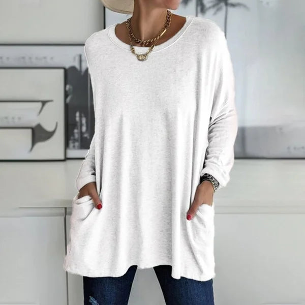 Mackenzie | Relaxed Long Sleeve Top