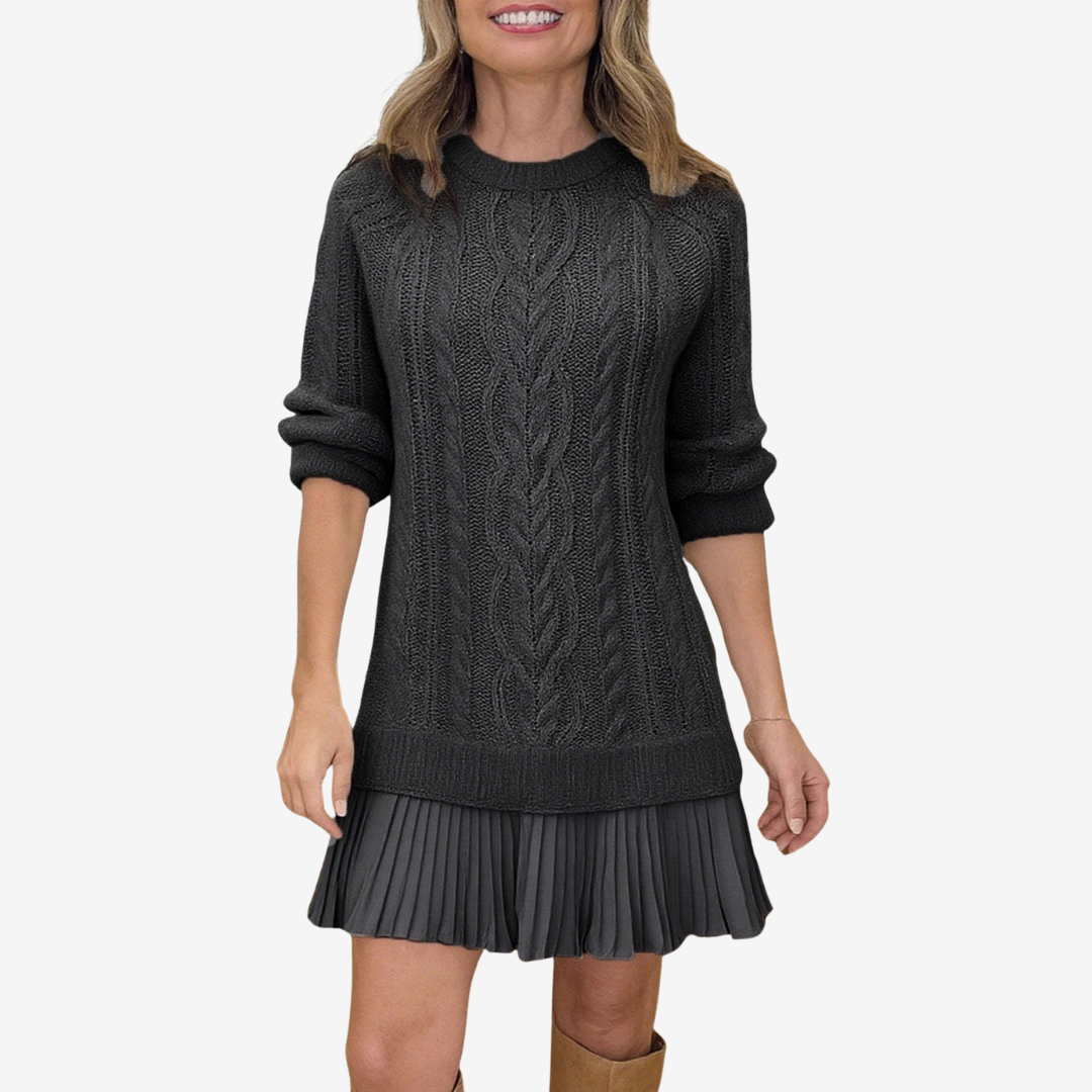 Monica | Knit Sweater Dress
