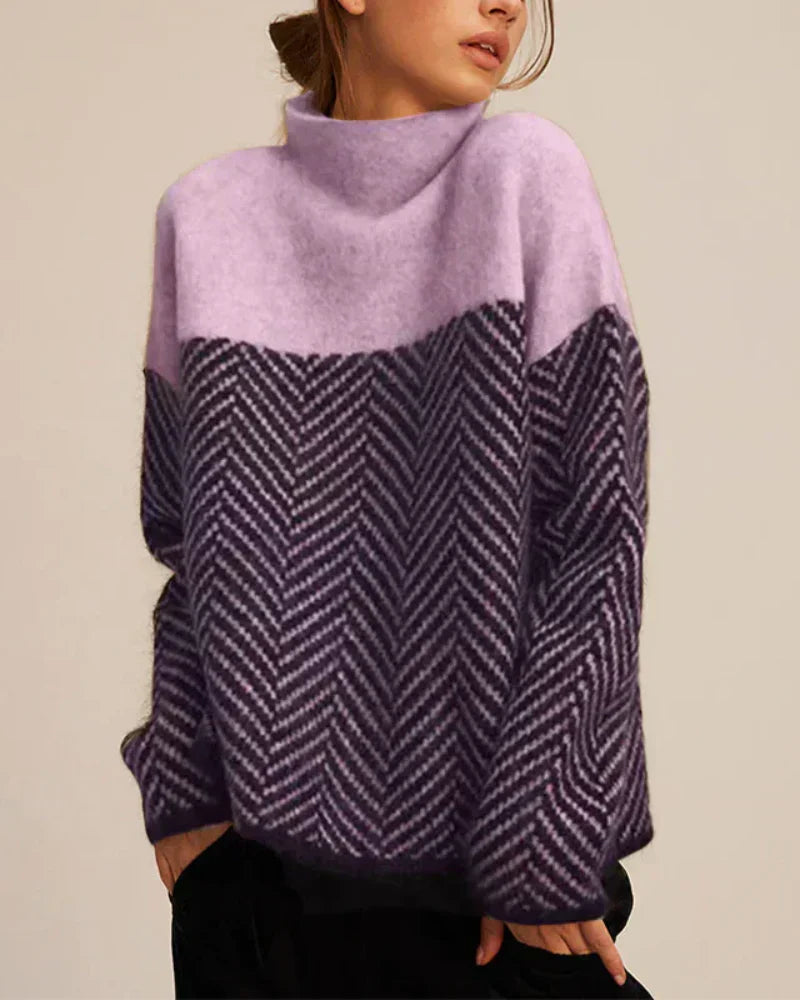 Madison | Cotton Turtleneck Sweater