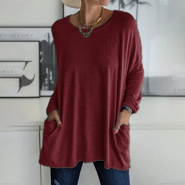 Mackenzie | Relaxed Long Sleeve Top