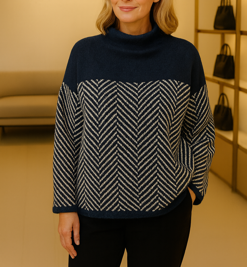 Madison | Cotton Turtleneck Sweater