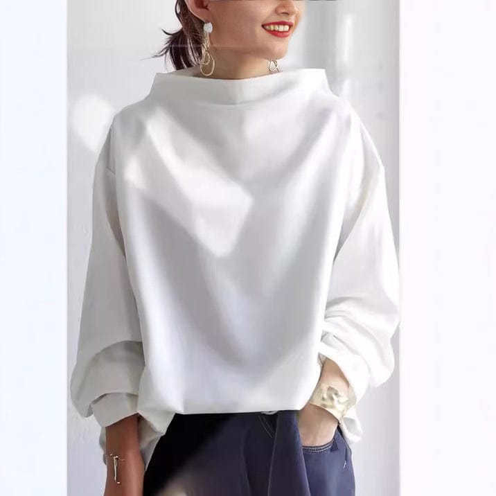 Yvette | High-Neck Casual Top
