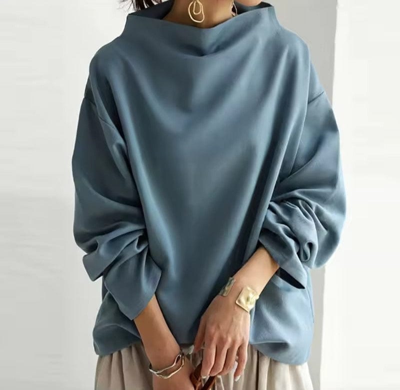 Yvette | High-Neck Casual Top