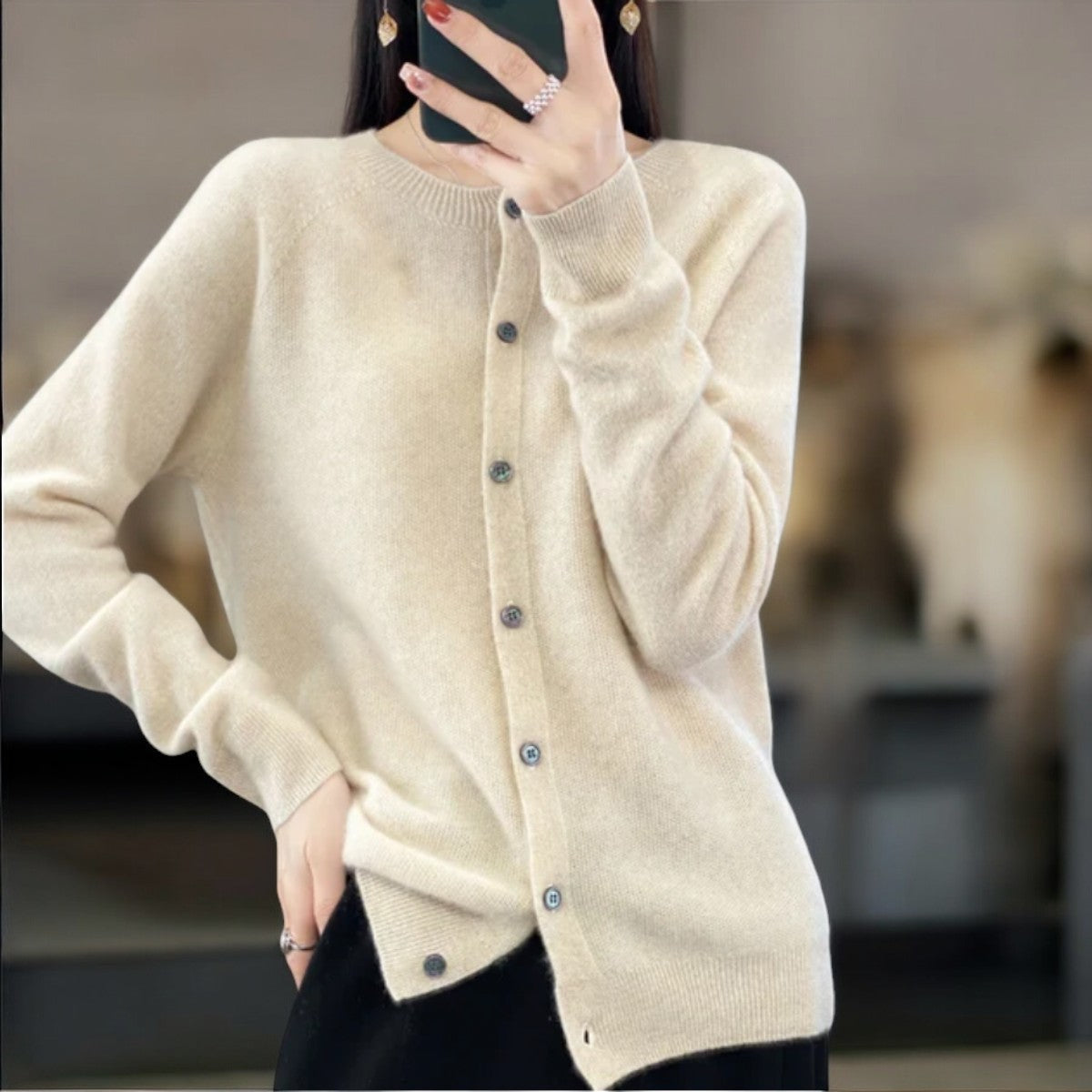 Addison | Soft Cardigan with Buttons