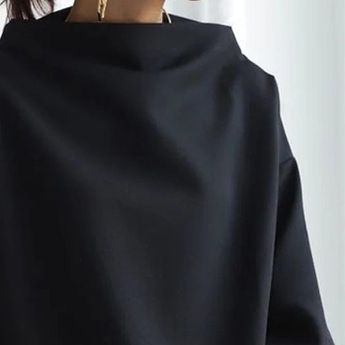 Yvette | High-Neck Casual Top