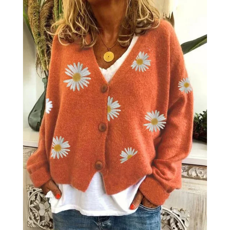 Bailey | Embroidered cardigan