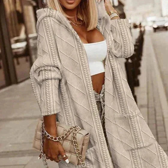 Trinity | Extended Length Hooded Cardigan