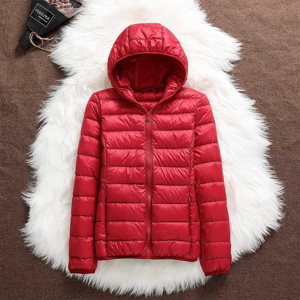 Mackenna | New waterproof jacket with white duck down padding