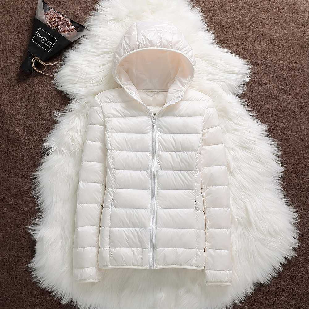 Mackenna | New waterproof jacket with white duck down padding