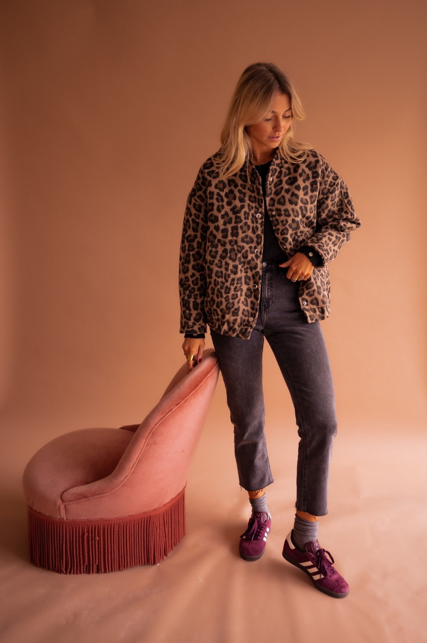 Cecilia | Trendy Leopard Jacket